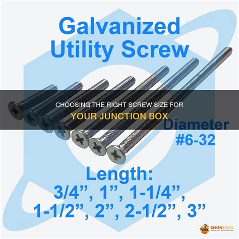 electrical box box clearance hole minimum size screw|ceiling electric box screw size.